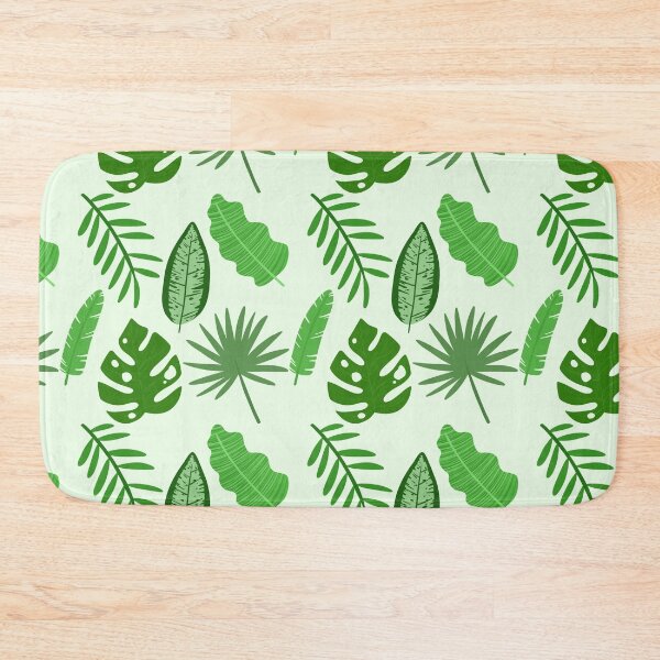 Item preview, Tropical Leaves Pattern - Light Green designed and sold by BundaBear.