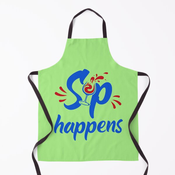 Item preview, Sip Happens Funny Quote designed and sold by DesignHouse07.