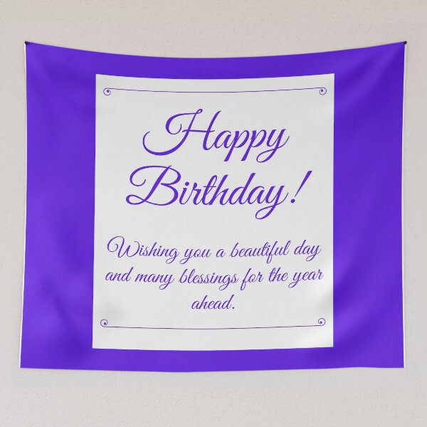 Item preview, Elegant Happy Birthday  designed and sold by MariesDesigns11.