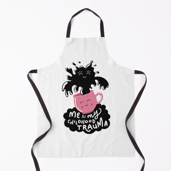 Item preview, Me and my childhood trauma kawaii cute designed and sold by Theresa Ahlman.