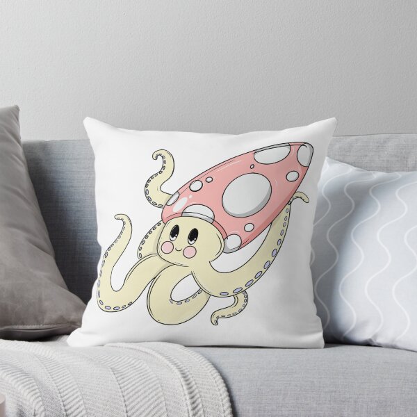 Item preview, Pastel Mushroom Squid  designed and sold by bugsdrawings.