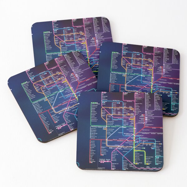 Item preview, Future Stockholm Rail Network Map designed and sold by Pasha Omelekhin.
