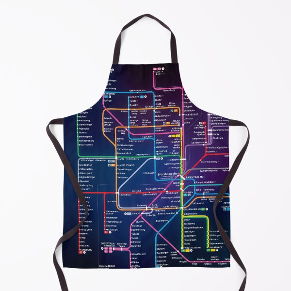 Item preview, Future Stockholm Rail Network Map designed and sold by Pasha Omelekhin.