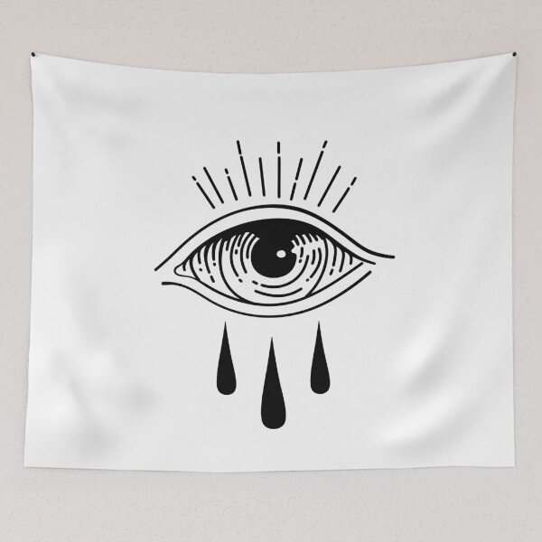 Item preview, crying eye designed and sold by TheLadyCat.