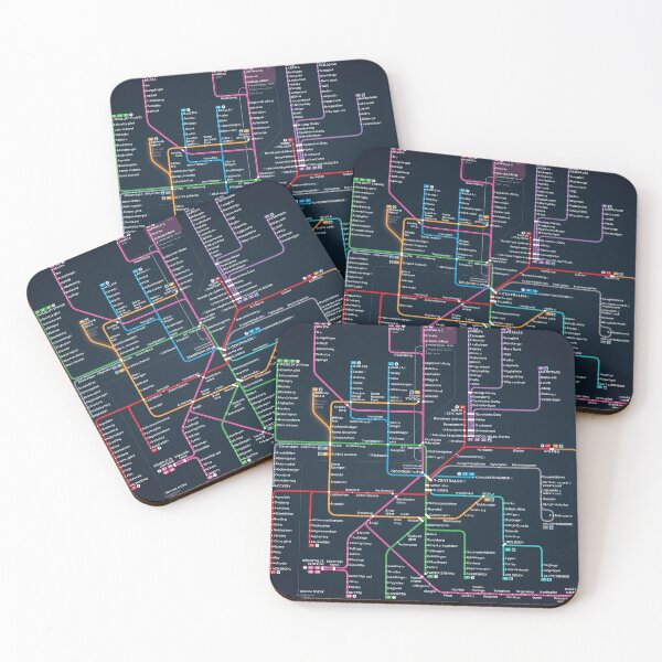 Item preview, New Stockholm Rail Network Map designed and sold by Pasha Omelekhin.