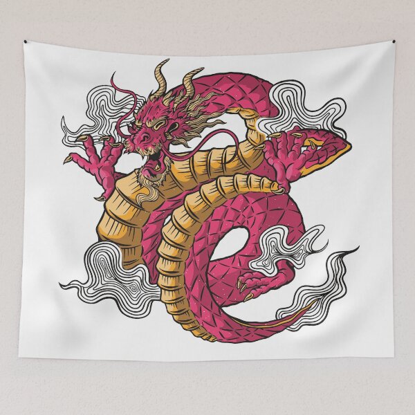 Item preview, Chinese Dragon Tattoo Art designed and sold by infleims.