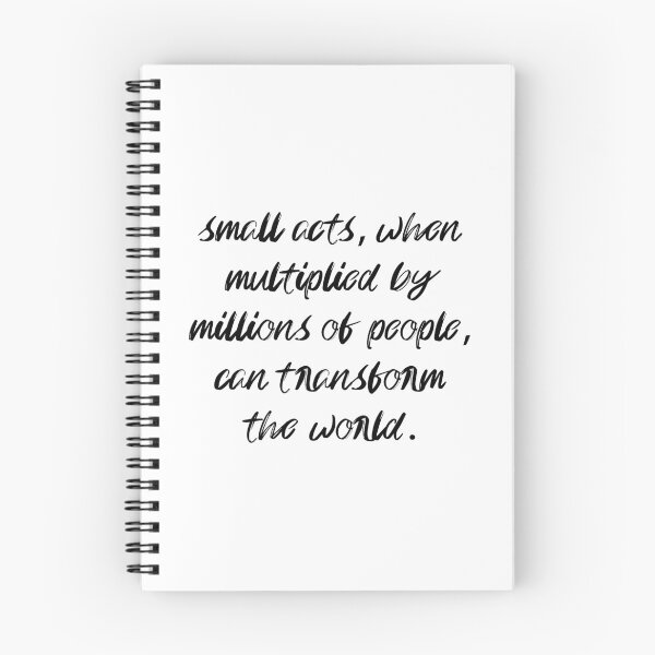 Item preview, Small acts, when multiplied by millions of people, can transform the world designed and sold by KindToThePlanet.