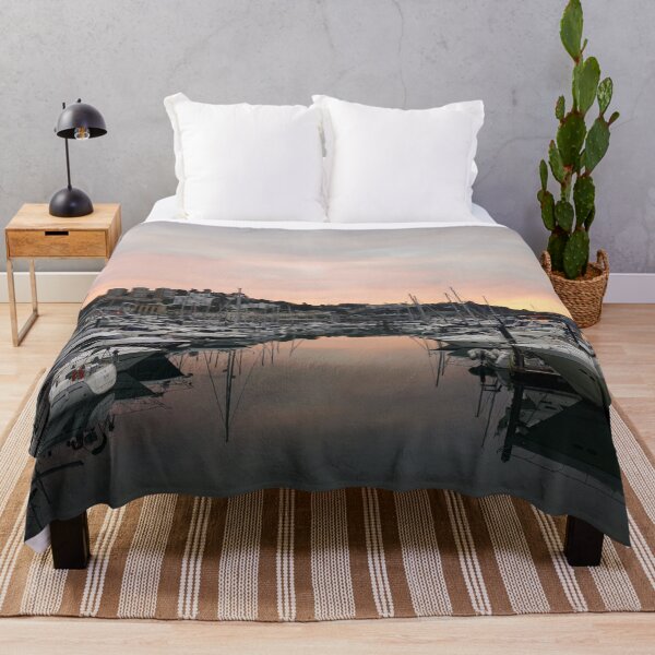 Item preview, Torquay Harbour At Sunrise designed and sold by rawshutterbug.