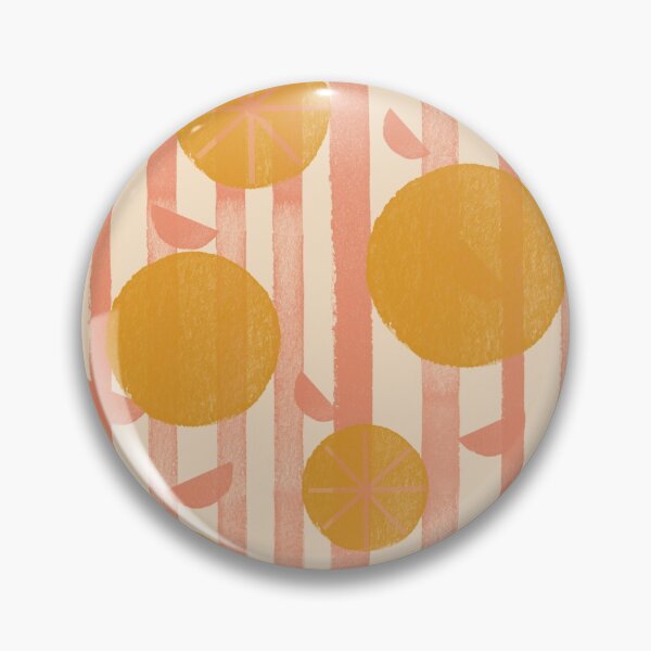 Item preview, Retro 60-70's fabric - orange, cream, mustard colours designed and sold by domdjs4239.