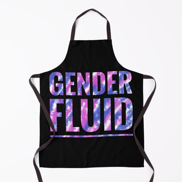 Item preview, Gender fluid- written over white surface with white, pink and blue color designed and sold by FCEalin.
