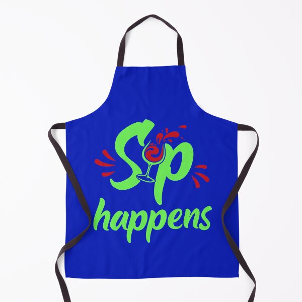 Item preview, Sip Happens Funny Quote designed and sold by DesignHouse07.