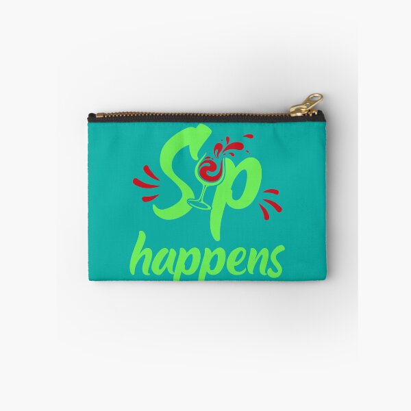 Item preview, Sip Happens Funny Quote designed and sold by DesignHouse07.