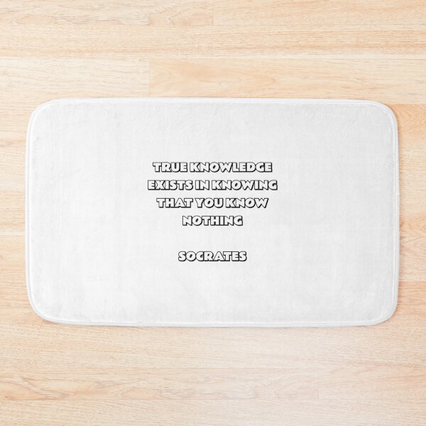 Item preview, True knowledge exists in knowing that you know nothing - Socrates designed and sold by Inspirationmotivation.