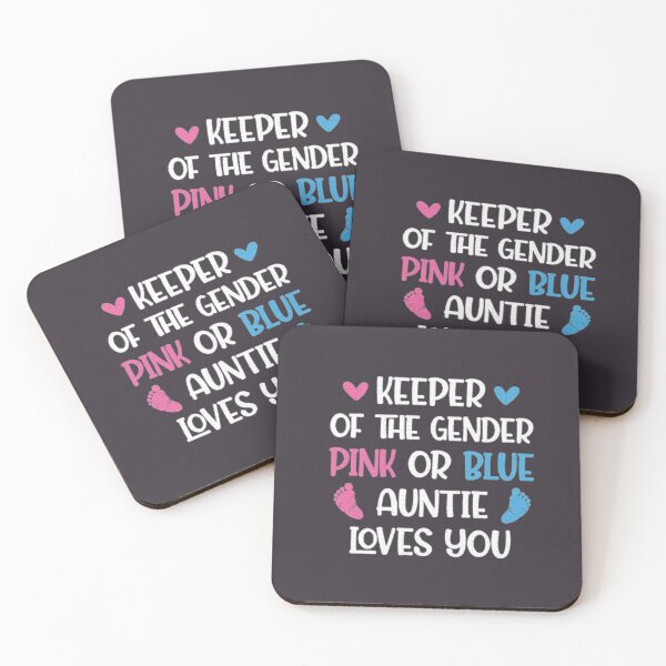 Item preview, Keeper of the Gender Pink or Blue Auntie Loves you designed and sold by Tarun Bisht.