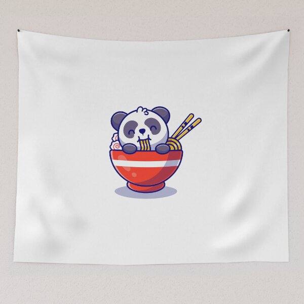 Item preview, Cute Panda Having a Feast designed and sold by Reminiscence.