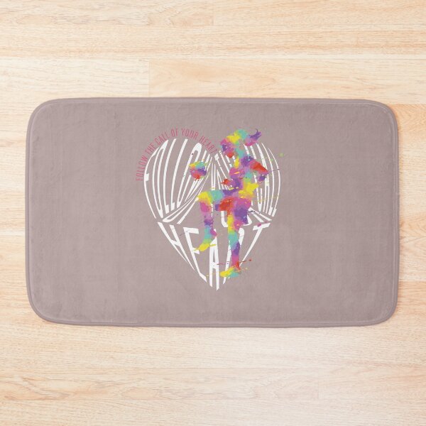 Item preview, Follow the call of your heart soccer girl design designed and sold by FalkDania.