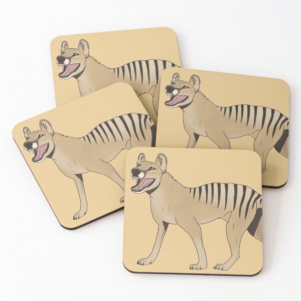 Item preview, Cheerful thylacine designed and sold by Skylacine.