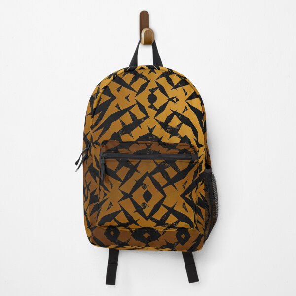 Item preview, Yellow tribal shapes pattern designed and sold by steveball.