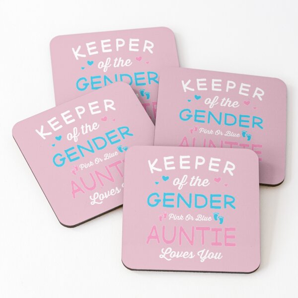 Item preview, Keeper of the gender pink or blue Auntie Loves you designed and sold by Tarun Bisht.