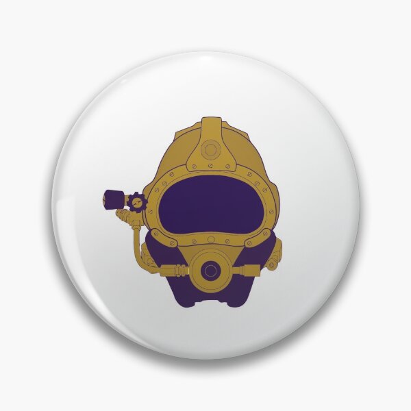 Item preview, Iconic KBM dive helmet - brazen designed and sold by JoeGalaxy.