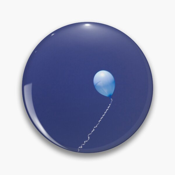 Aperçu de l'œuvre Un seul ballon bleu pâle créée et vendue par MJLDPS.