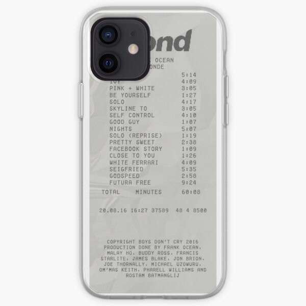 Frank Ocean iPhone Flexible Hülle