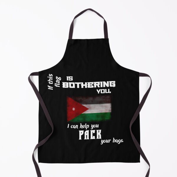Item preview, Jordanian flag - pack your bags designed and sold by 2Girls1Shirt.