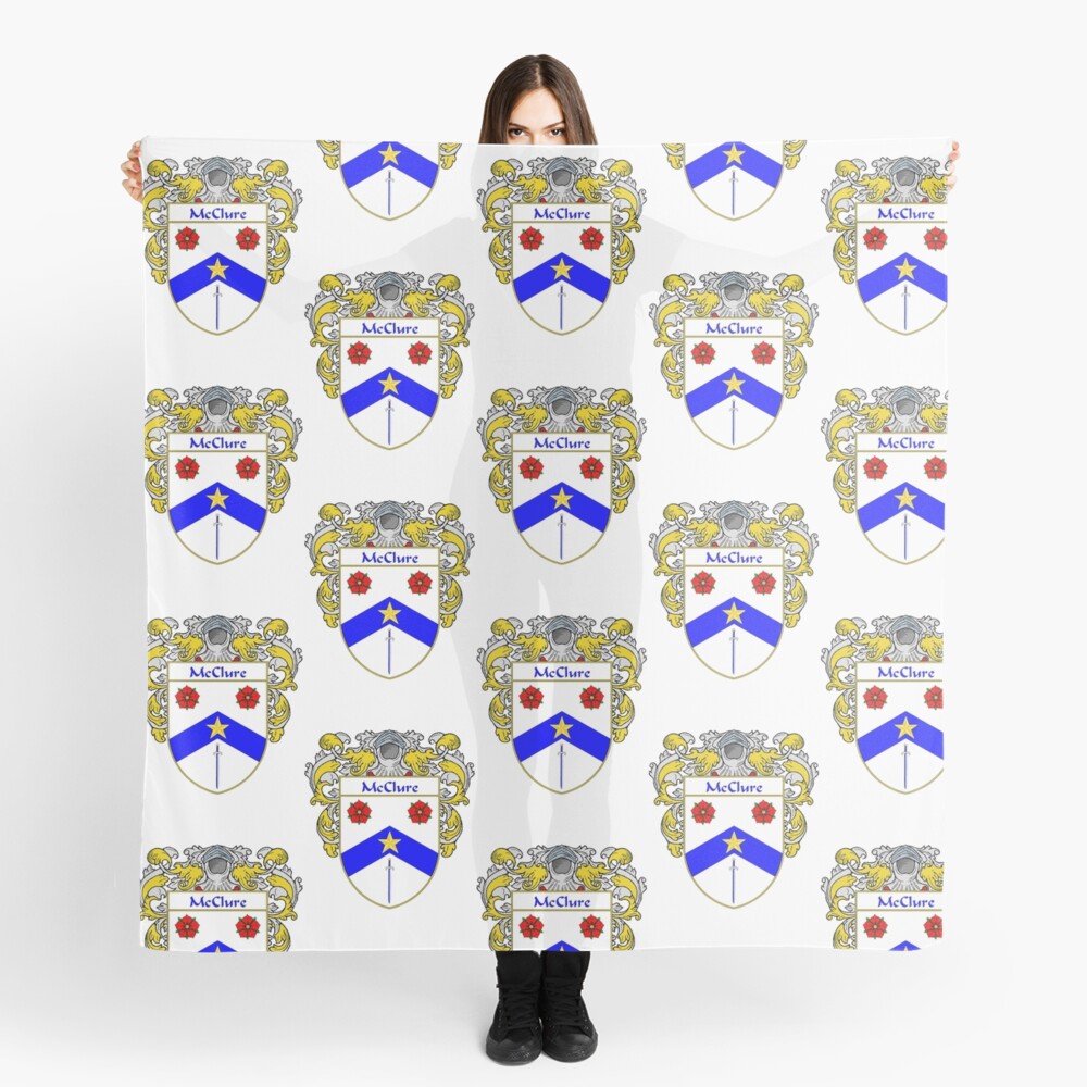 "McClure Coat of Arms/Family Crest" Scarf for Sale by IrishArms Redbubble