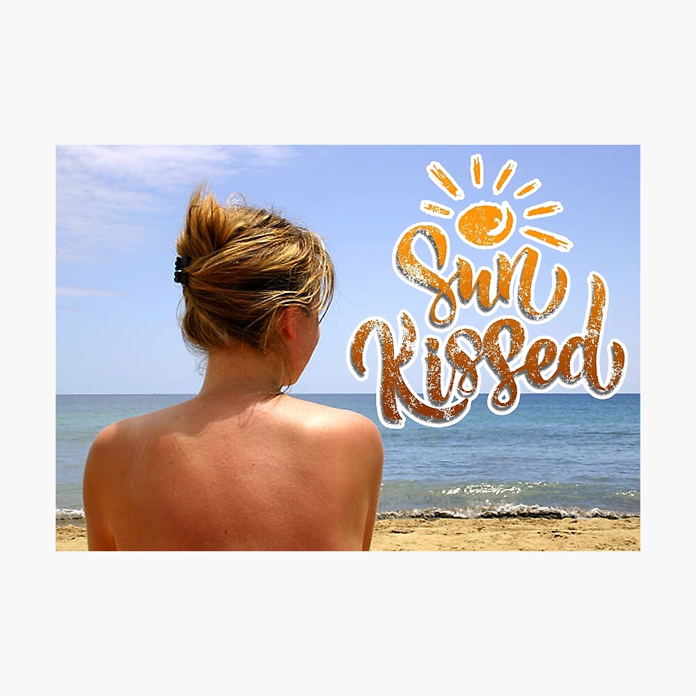 Beach Girl Sun Kissed Naturist Nudist Lifestyle Design