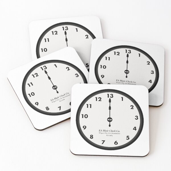 Item preview, The clocks were all striking thirteen. designed and sold by ThatsNovelGifts.