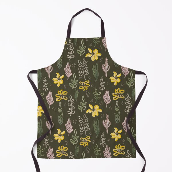 Item preview, Doodle whimsical garden pattren (2) designed and sold by EarthyPlanty.