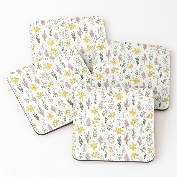Item preview, Doodle whimsical garden pattren  designed and sold by EarthyPlanty.