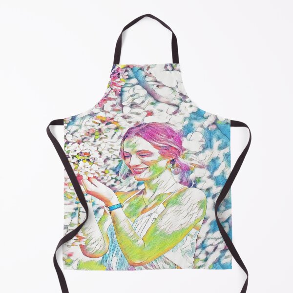 Item preview, GALATHI Lady Smelling Spring is Here Pink - Flowers designed and sold by Galathi Designs.