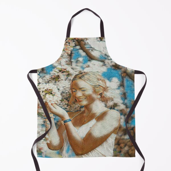 Item preview, GALATHI Lady Smelling Spring is Here Brown - Flowers designed and sold by Galathi Designs.
