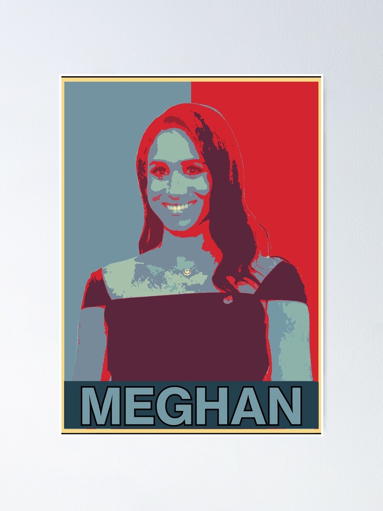 "Meghan Markle President 2024 Democratic Election Campaign" Poster by