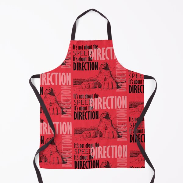 Item preview, Direction It's Not About The Speed It's about the Direction Red Background designed and sold by SpiritGifts.
