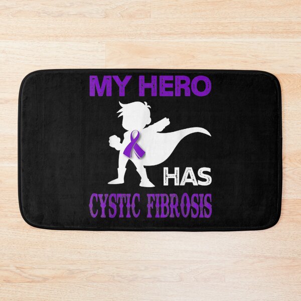 Item preview, MY HERO HAS CYSTIC FIBROSIS T SHIRT Basic Novelty Tees designed and sold by IANVALD.
