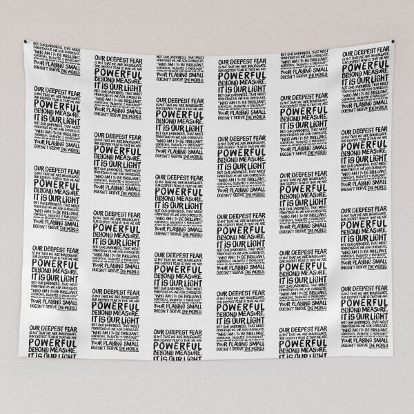 Item preview, Powerful Beyond Measure Quote designed and sold by Solidarityandco.