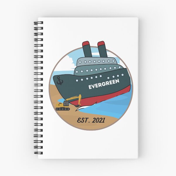 Item preview, Suez canal evergreen ship meme designed and sold by KushMerch.