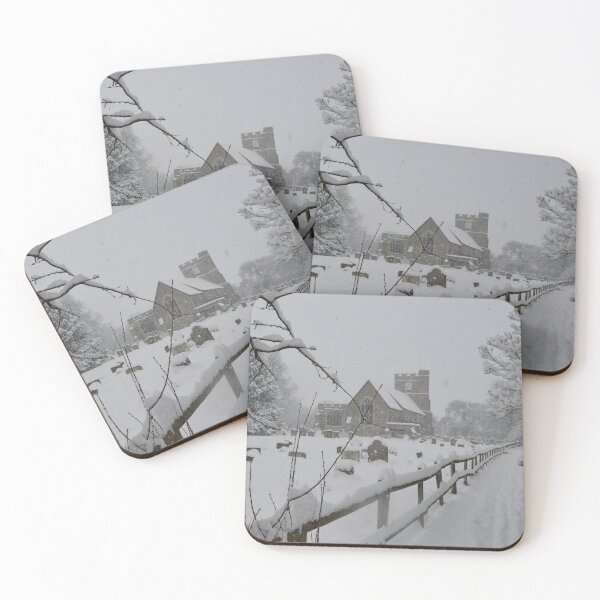 Item preview, St Peter and St Paul Church in winter, Headcorn, Kent designed and sold by HeadcornVillage.
