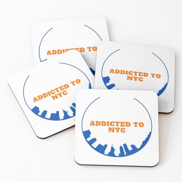 Item preview, Addicted to New York Orange Blue designed and sold by kyds.