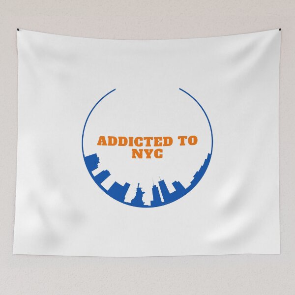 Item preview, Addicted to New York Orange Blue designed and sold by kyds.
