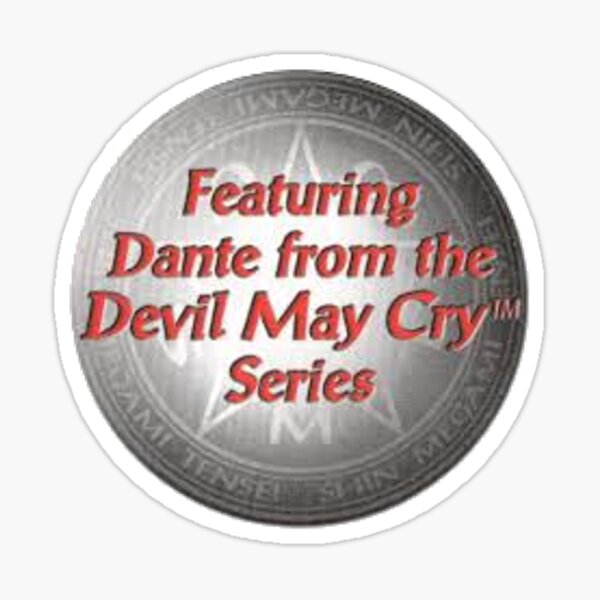 Mit Dante aus der Devil May Cry-Serie Sticker