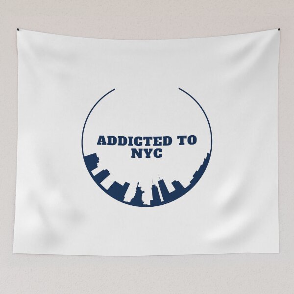 Item preview, Addicted to New York Dark Blue designed and sold by kyds.