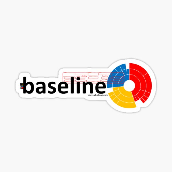 Baseline Training Design Sticker
