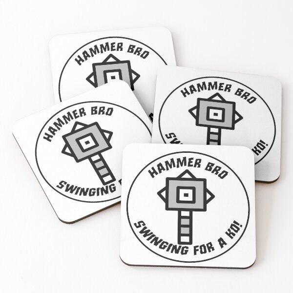 Item preview, Monster Hunter Hammer Bro - Swinging for a KO! designed and sold by GrumpusDesigns.