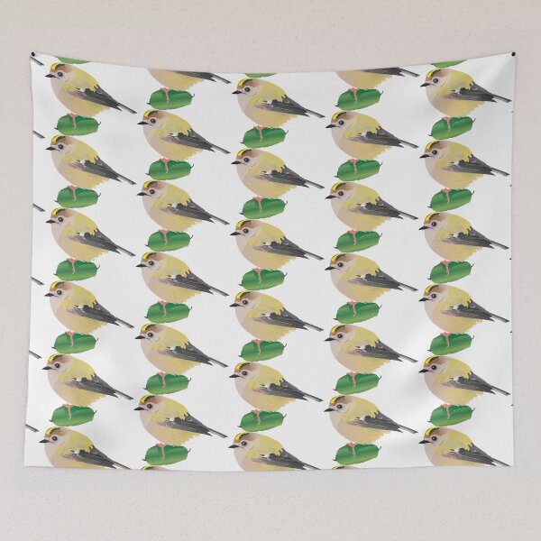 Item preview, Goldcrest Garden Bird Illustration designed and sold by BijouArt.