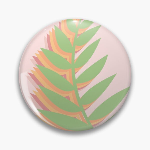 Item preview, Pink Pastel Minimalist aesthetic leaf pattern designed and sold by TiggsDesigns.