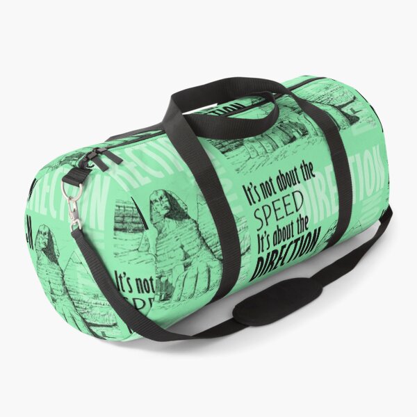 Item preview, Direction It's Not About The Speed It's About The Direction Green Background designed and sold by SpiritGifts.