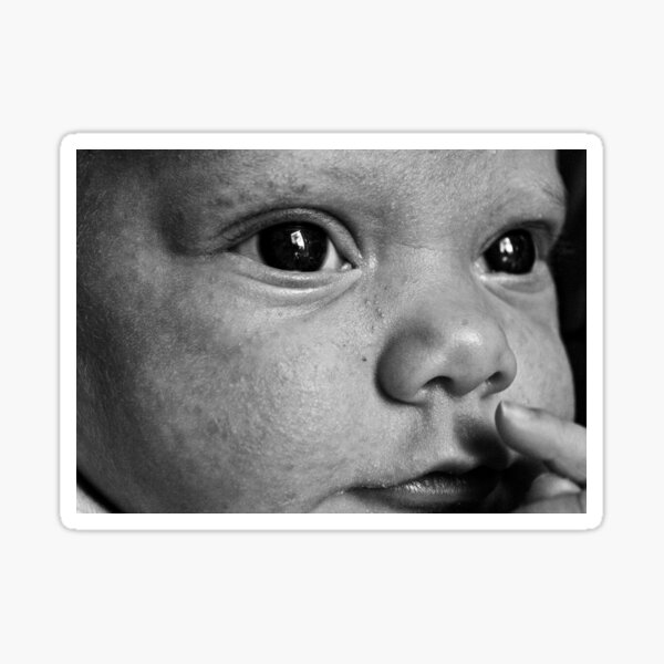 Thinking Baby Sticker